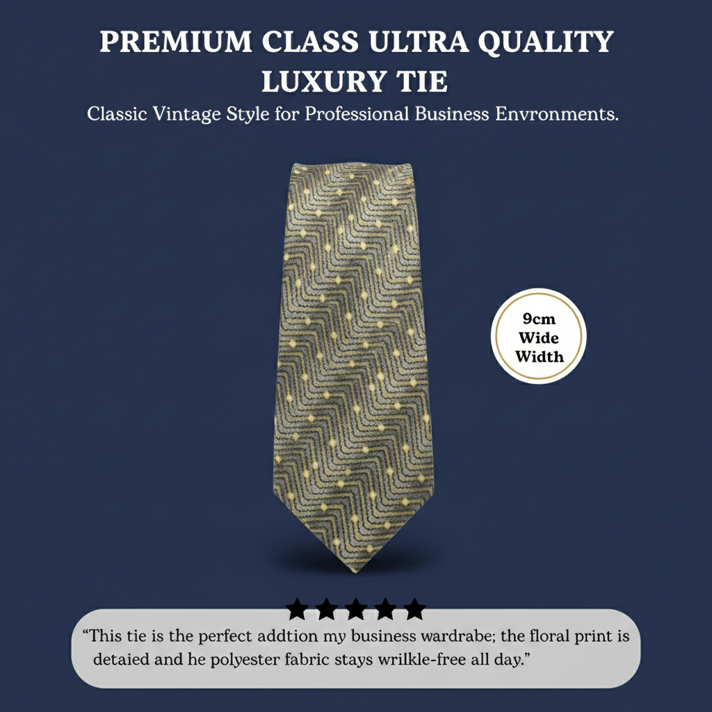 PREMIUM CLASS ULTRA QUALITY LUXURY TIE